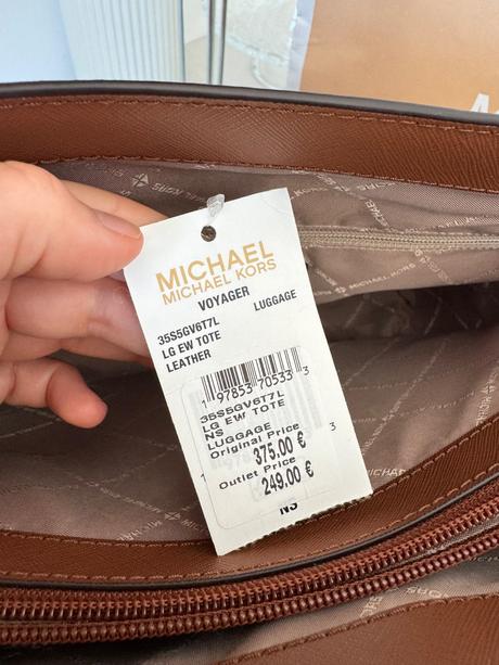 Michael kors kožená kabelka, michael kors