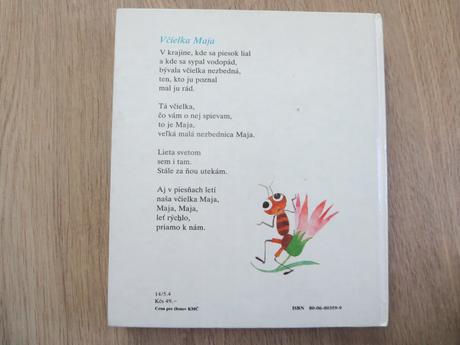 Kniha včielka maja, 