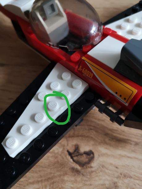 Lego city 60019 kaskadérske lietadlo,