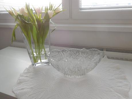 Lisované sklo misa na ovocie retro-top top stav,, 