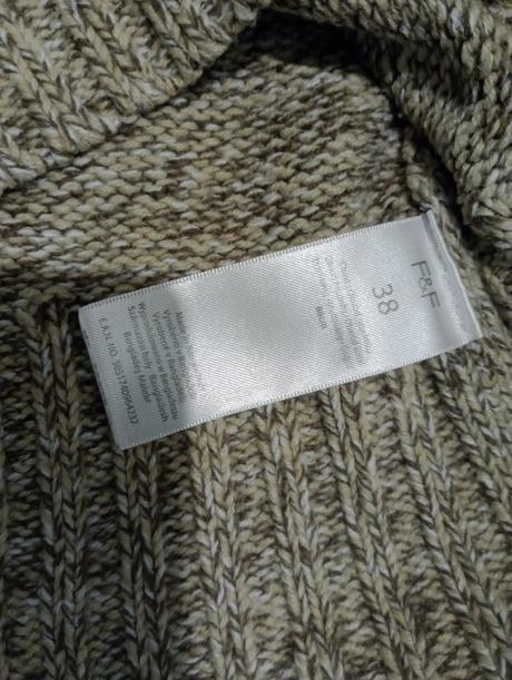 Teplý pulóver, f&f,36