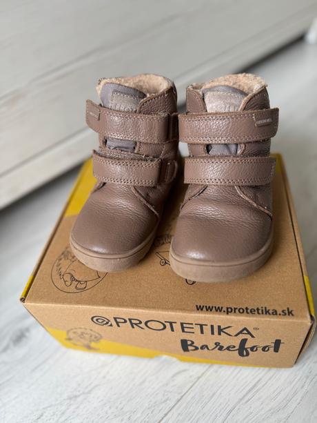 Detske zimné topánky barefoot, protetika,24