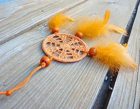 Minilapač snov, oranžový,