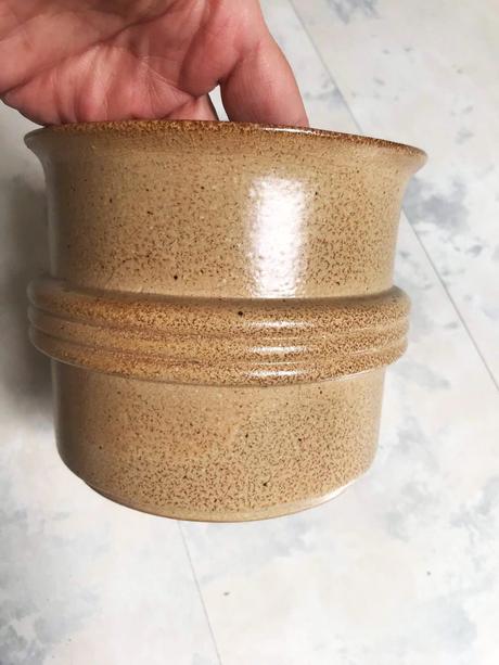 Keramický kameninový črepník, 