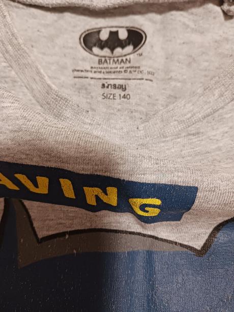 Tričko batman, sinsay,134