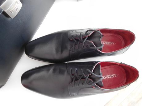 Pánske kožené elegantné topánky 42, nové, 42