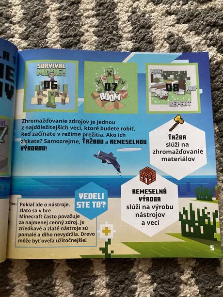 Minecraft album dobrodružstvá na každý deň, 