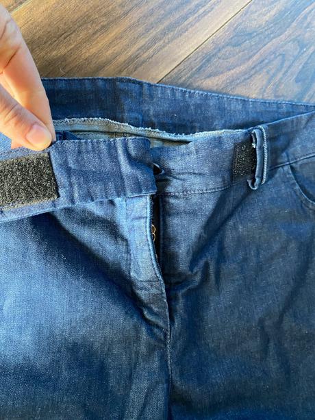 Bas bleu nohavice tenšie jeansového vzhľadu, l