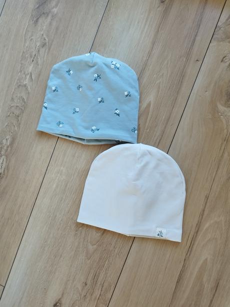 Prechodné čiapky veľkosť 62/68, h&m,62