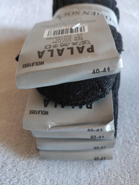 Dámske ponožky 5 párov, 39