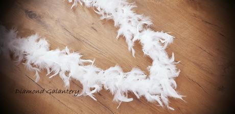 Pierkové boa biele, 