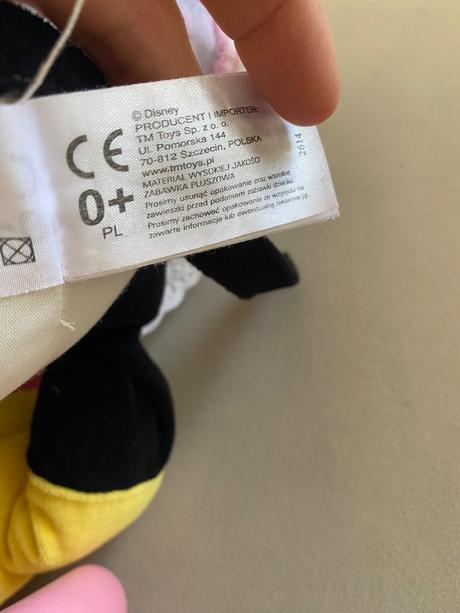 Veľká plysova hračka minnie, 