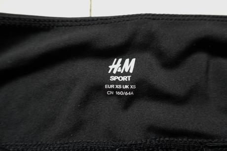Legíny h&m sport, h&m,xs