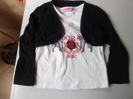 Tričko - dvojitý efekt, wenice,104