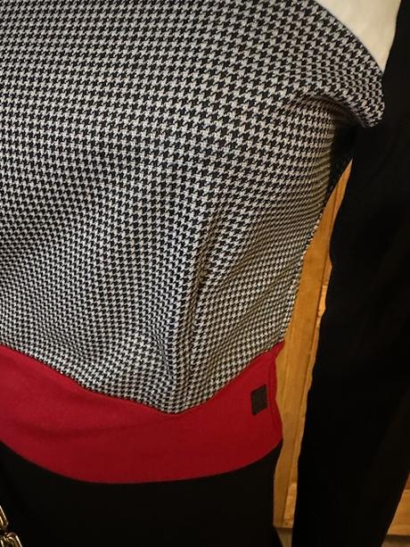 Elegantné šaty s dlhým rukávom zn. magenta, l / m