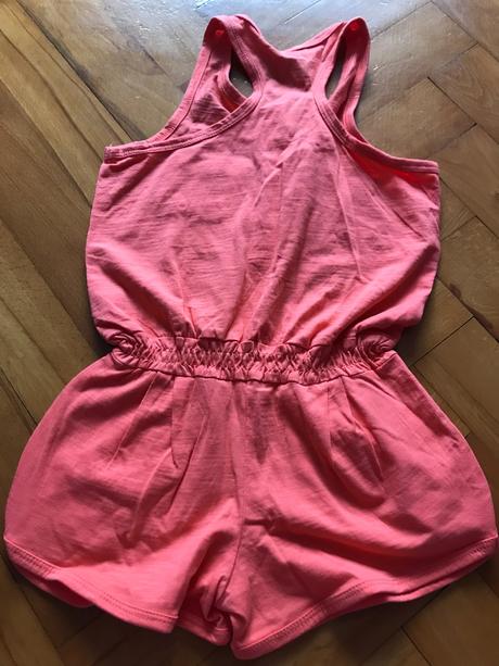 2 detské letné overaly, 128