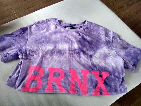 Dámske tričko crop, fishbone,s