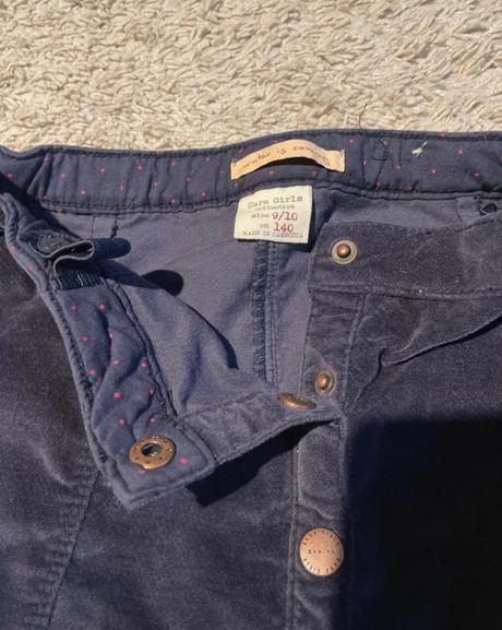 Semišová suknička zara, zara,140