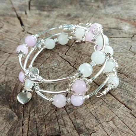 Náramok z minerálov pre panny, váhy, ryby, rak, 