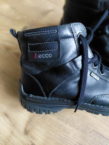 Kožené topánky, ecco,38