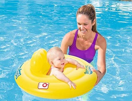 Plávacie koleso - kreslo pre babätka,