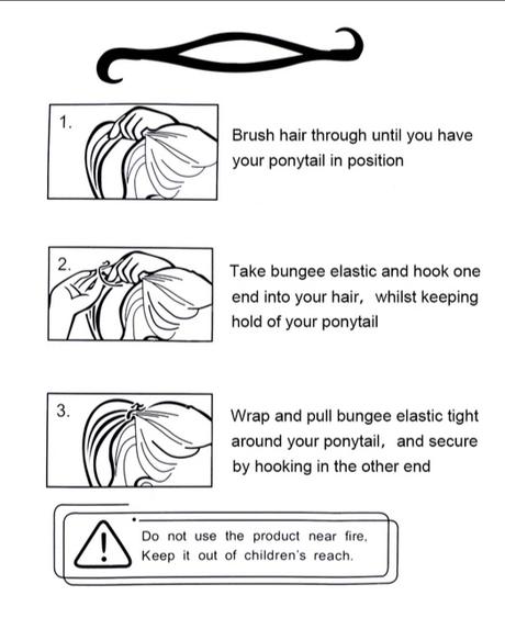 Praktické gumičky s háčikom,