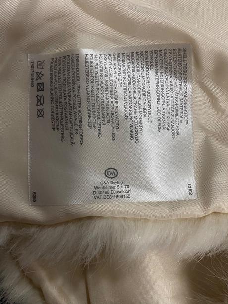 Kožušinkový golier (šál), c&a,122