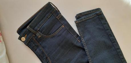 Elastické rifle denim, xs