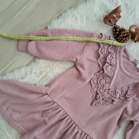 Šaty fialové, h&m,104