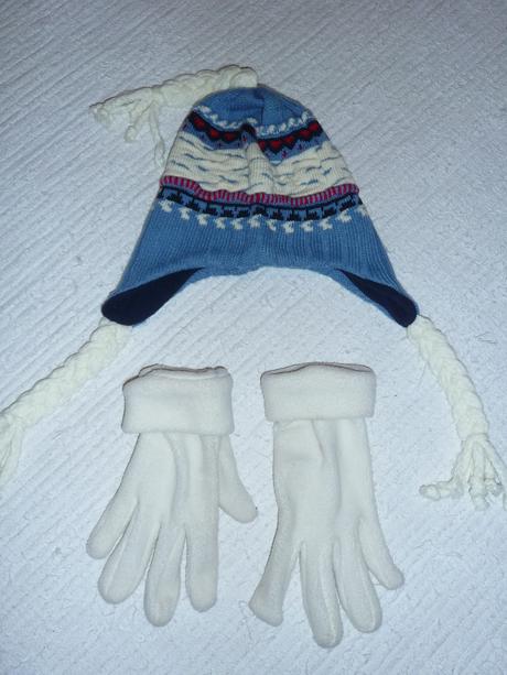 Suprava ciapka + rukavice, 158