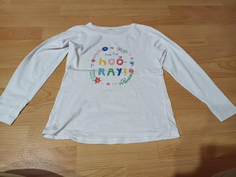 Dievčenské tričko s dlhým rukávom, 
