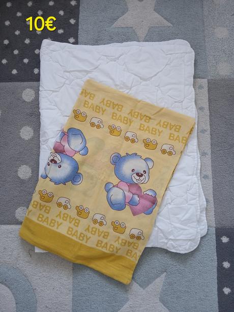 Paplon a obliecka do postielky, šírka (cm): 75,dĺžka (cm): 130