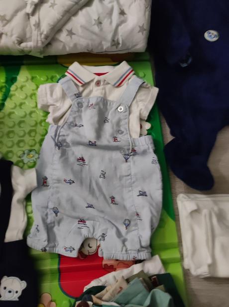 Balík oblečenia pre bábätká od 0 do 3 mesiacov, 50–62