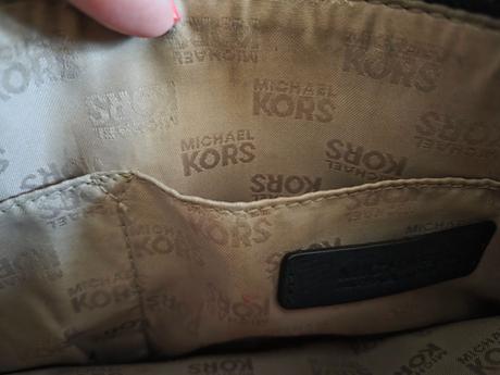 Kožená crossbody mk, michael kors