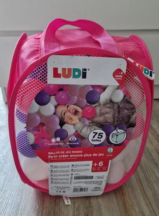 Ludi lopticky do bazenu 75 ks,