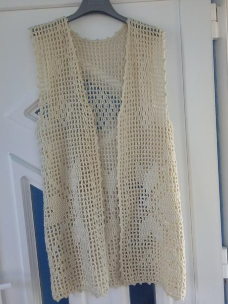 Bézová vesta m/l, l