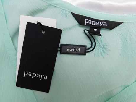 Pekna bluzka so spodnym topom, papaya,44