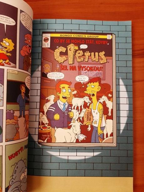 Komiks simpsonovi k popukání, 