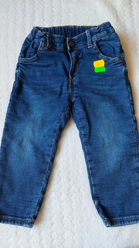 Riflové nohavice - rifle, lindex,80