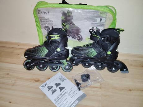 Nastavitelné korčule 33-37, crivit,33