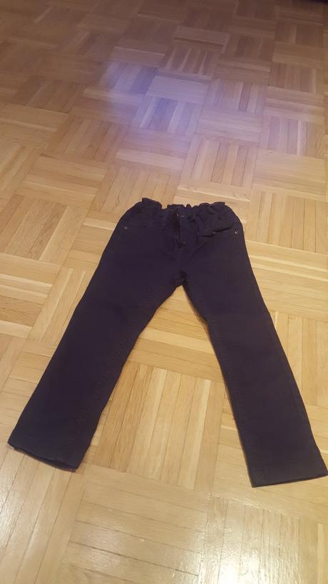 Nohavice tmavomodré, palomino,98