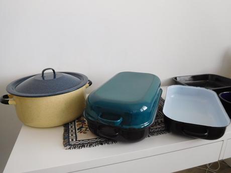 Samltované do kuchyne pekáče, hrnce, 