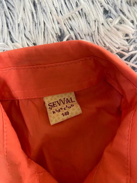 Dievčenská blúzka s krátkym rukavom, 140