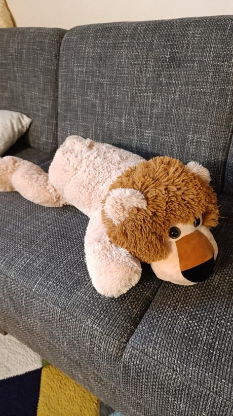 Plyšový lev 80cm, 