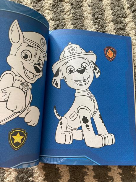Omaľovánky paw patrol, 