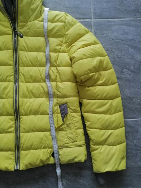 Žltá jemnučká zimná bunda epister, vm, m