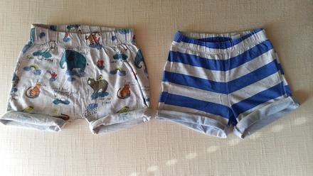 Tenké kratasky 92/98 hm, h&m,92