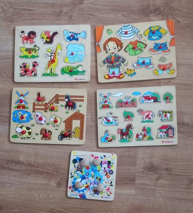 Drevené vkladačky,