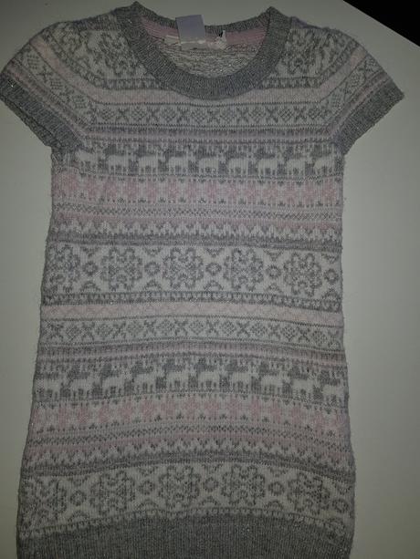 Pletené šaty, h&m,104