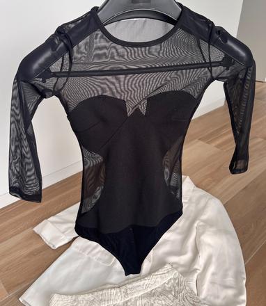 Čierne body, bershka,xs